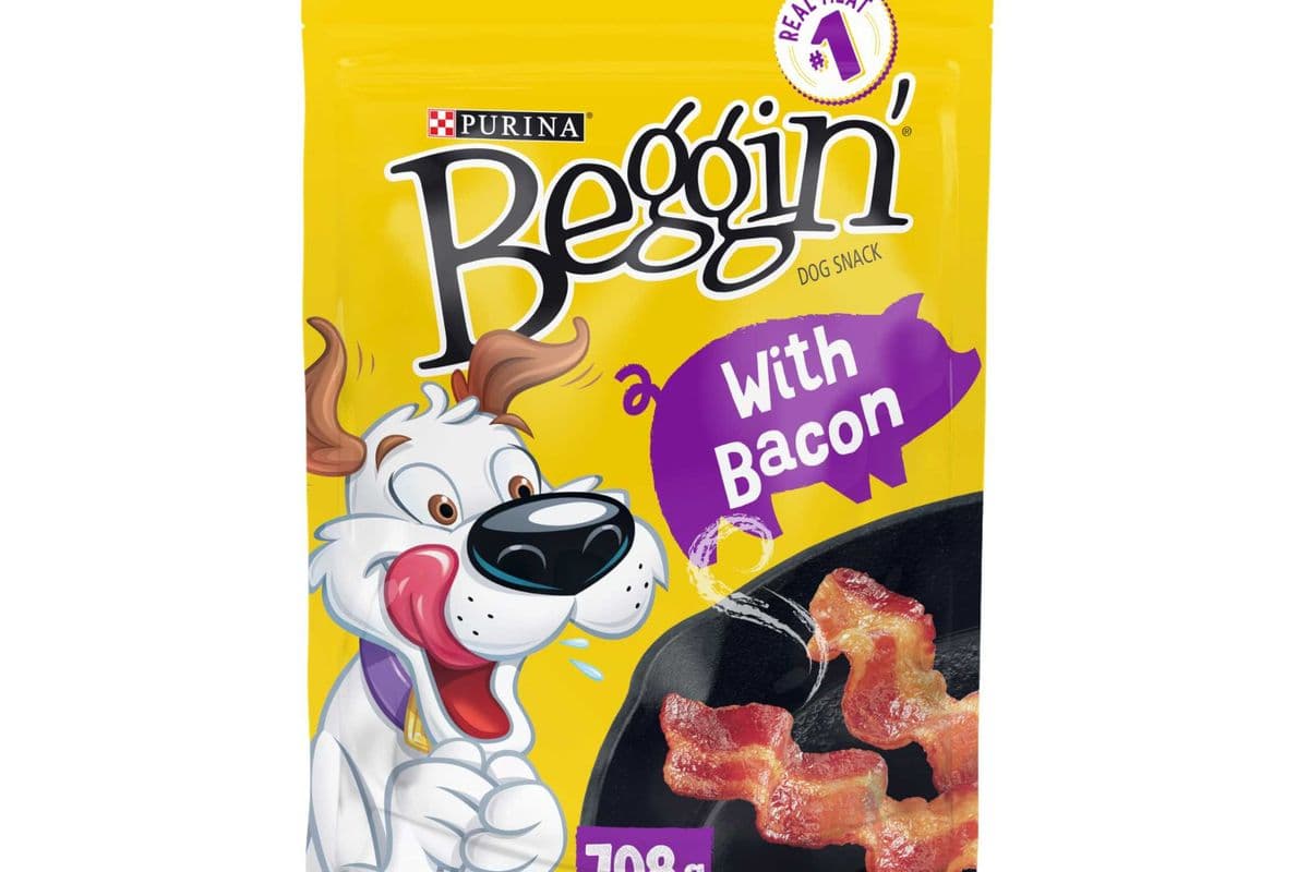 Purina Beggin' Dog Snacks - With Bacon (100 g)