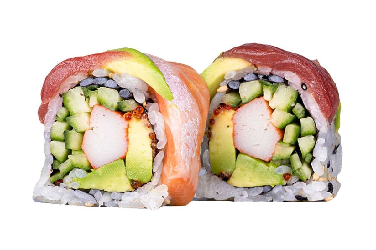 Rainbow Roll (8 pcs)