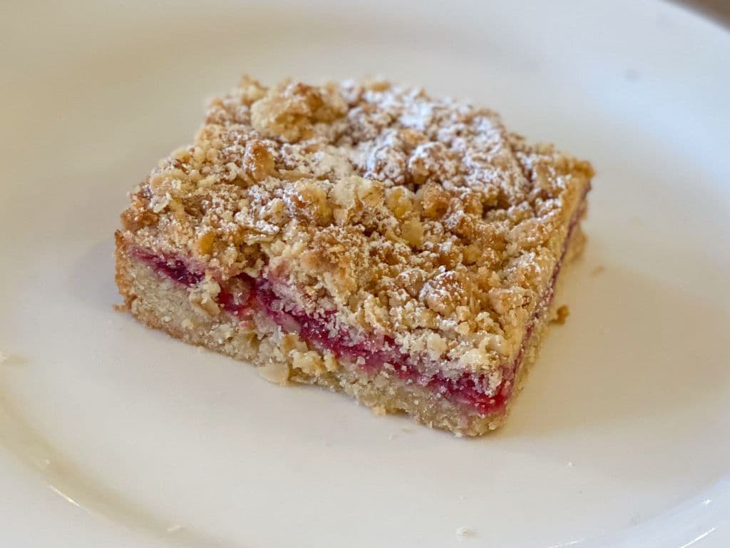 Raspberry Oat Square