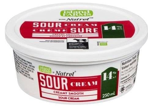 ISLAND FARMS SOUR CREAM 14% 250ML