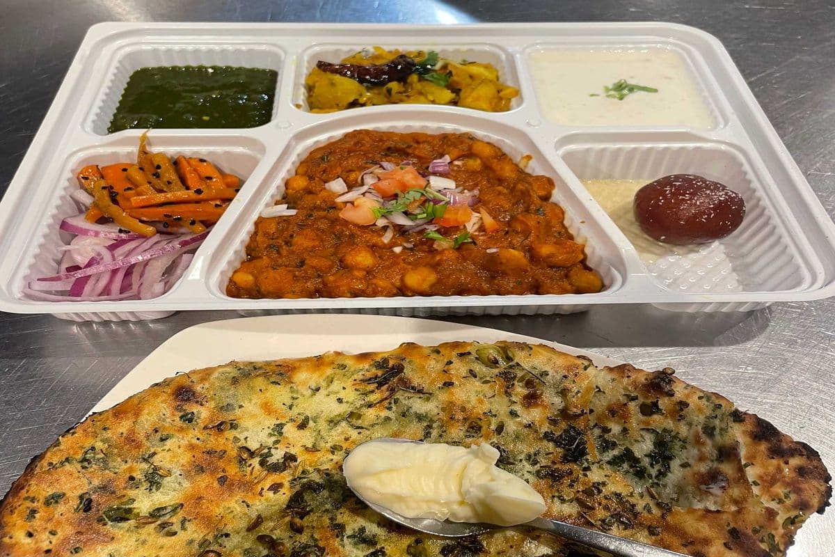 Channa Kulcha Thali