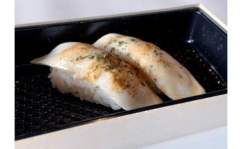 158. BBQ White Tuna Sushi ( 2pcs )