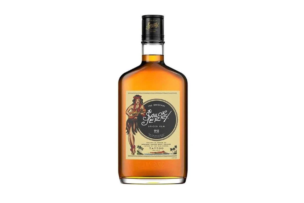 Sailor Jerry Spiced Navy Rum-375ml (1 x 375ml)
