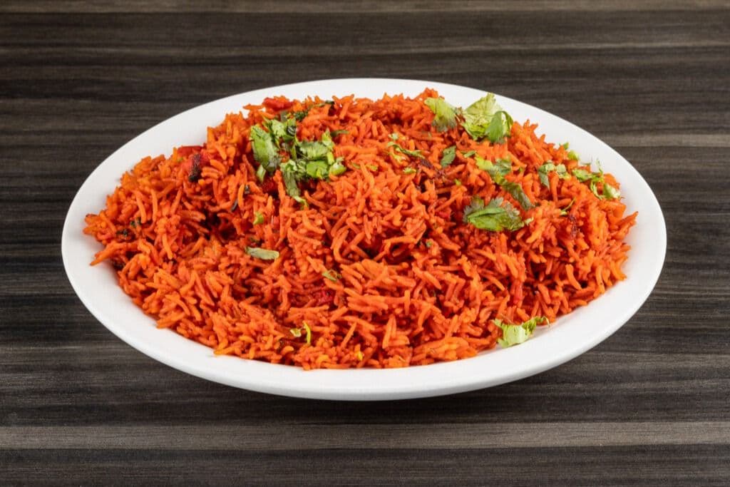 Chicken Tikka with Rice (5 Boneless Pcs)