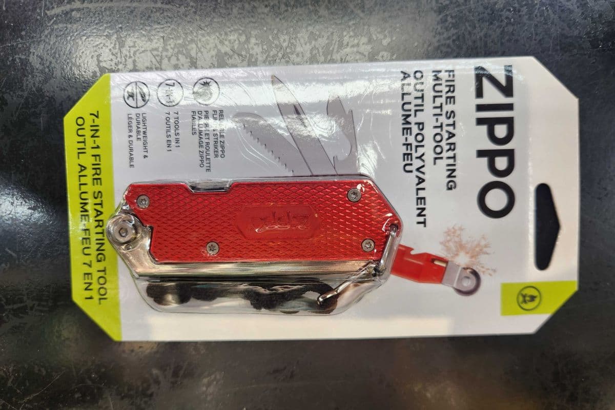 Zippo Fire Starting Multi Tool - Zippo Outil Polyvalent Allume Feu