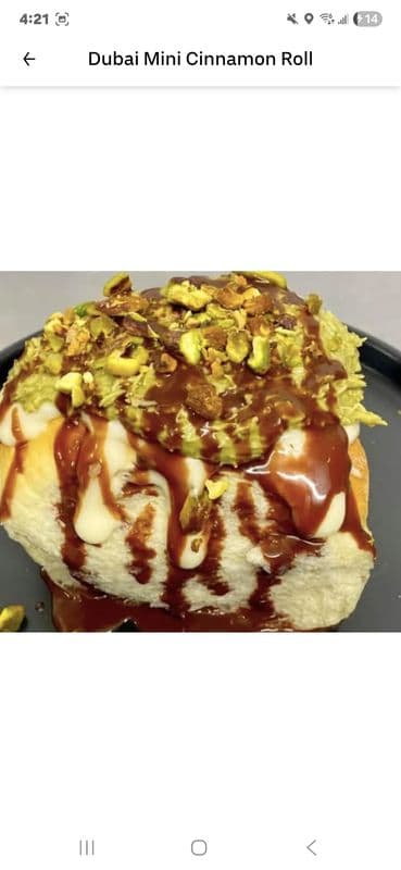 Dubai Mini Cinnamon Roll