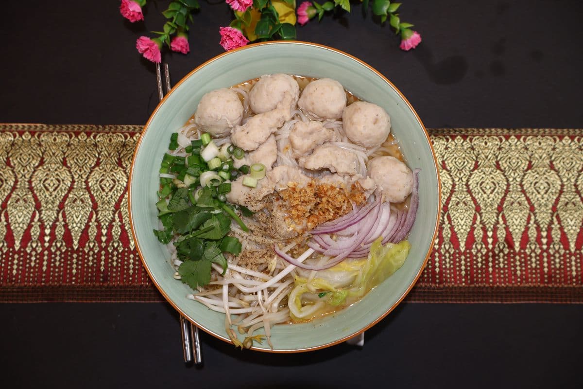 20. Thai Rice Noodle Soup