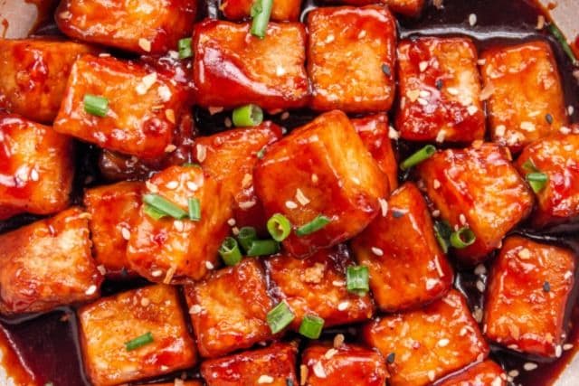Général Tao Végé au Tofu et légumes frais