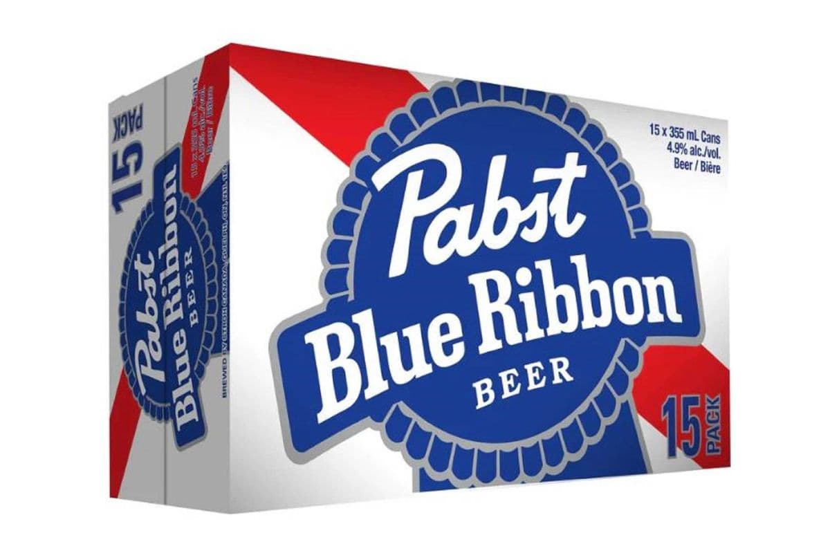 PABST BLUE RIBBON (15 x 355 ML)