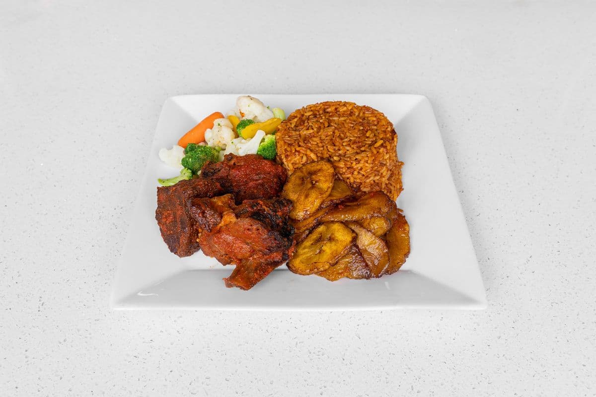 Smokey Jollof Rice Combo