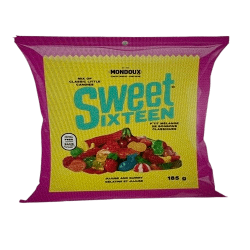 SweetSixteen Gélatine et Jujube 185g/ SweetSixteen Jujube & Gummy 185g