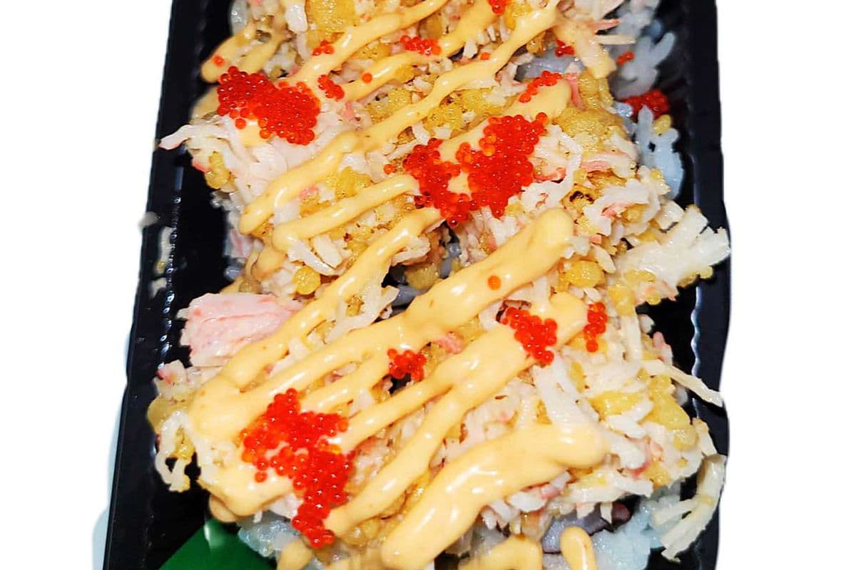 G12. Spicy Crab Volcano Roll