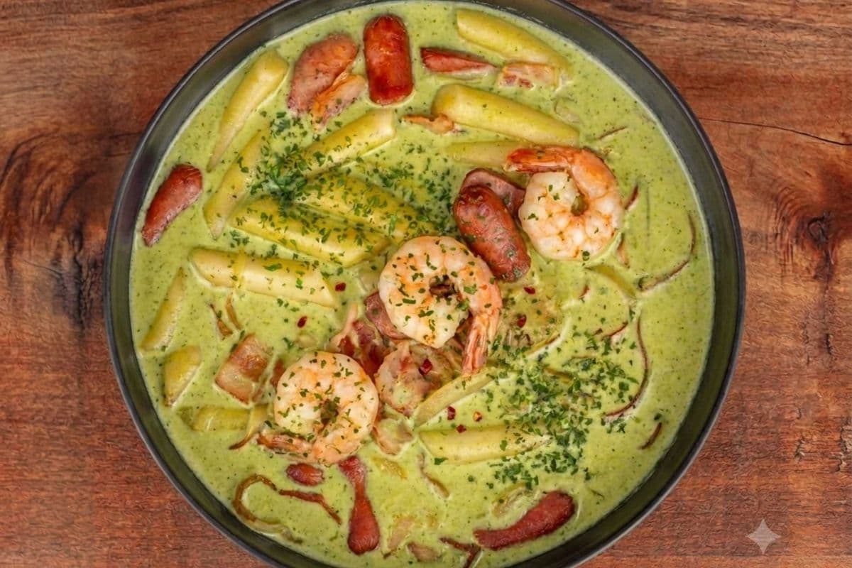 Basil Cream Rice Cake (바질 크림 떡볶이)