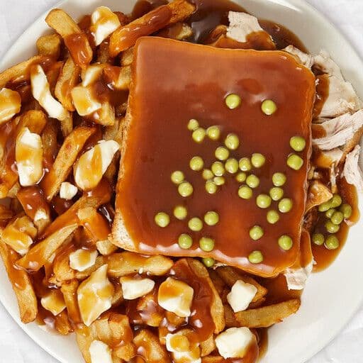 Hot chicken avec poutine
