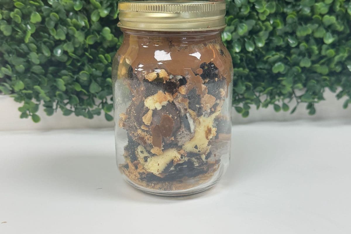 Create your own Cheese Cake (Cake in a jar)