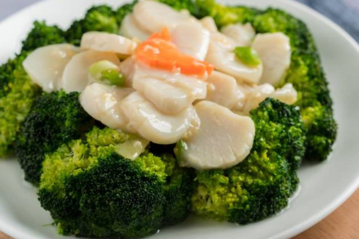 Broccoli with Scallop