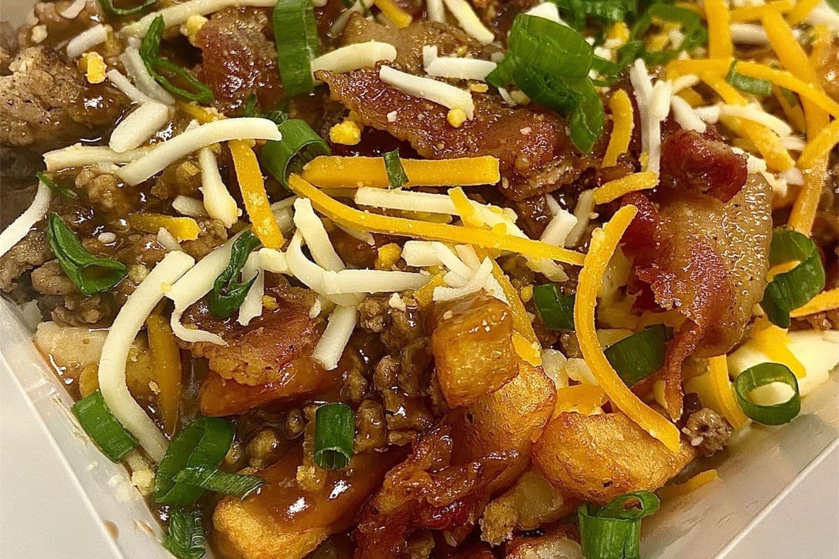 Bacon Double Cheeseburger Poutine