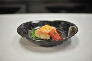 Seared Ama Ebi Aburi Nigiri Sushi (2 pcs)