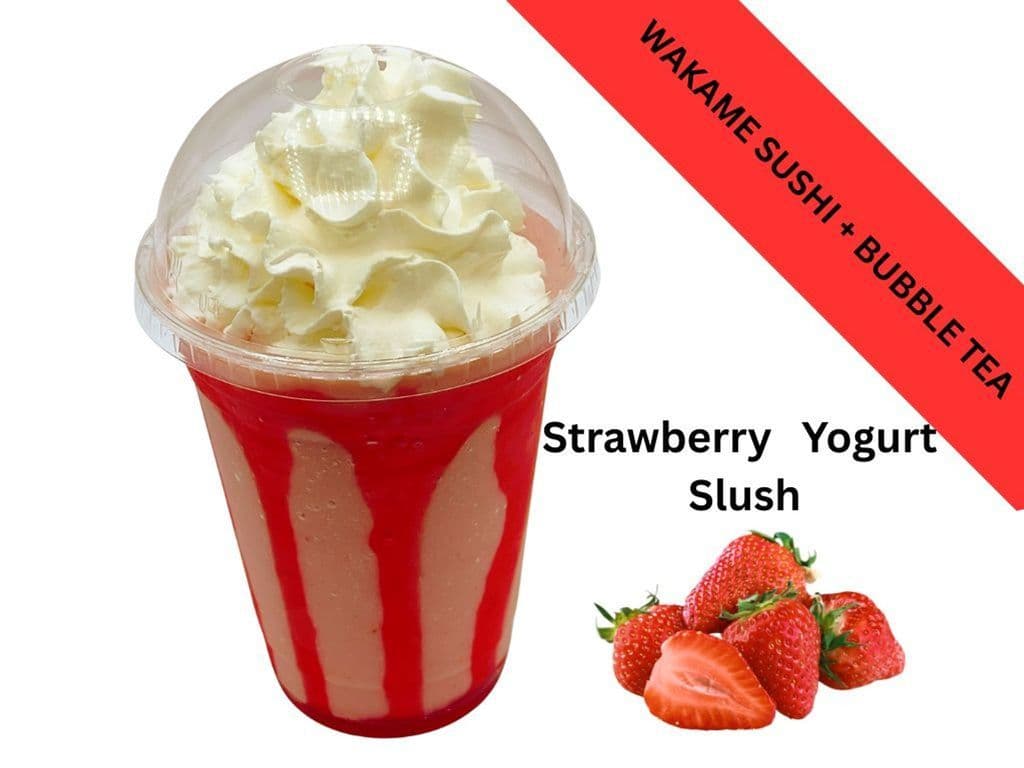 StrawberryYogurt Slush+Popping