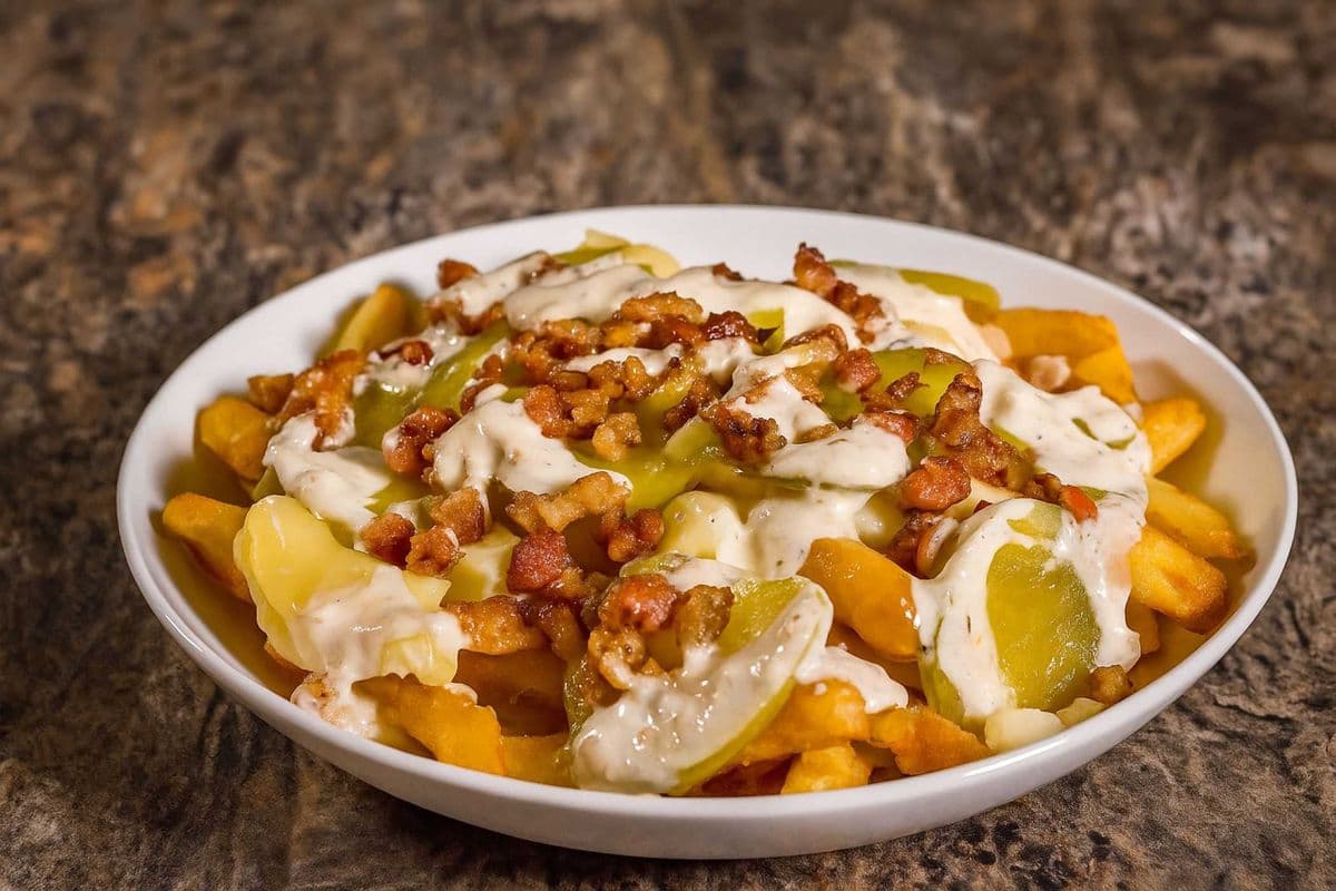 1. Bacon Pickle Poutine