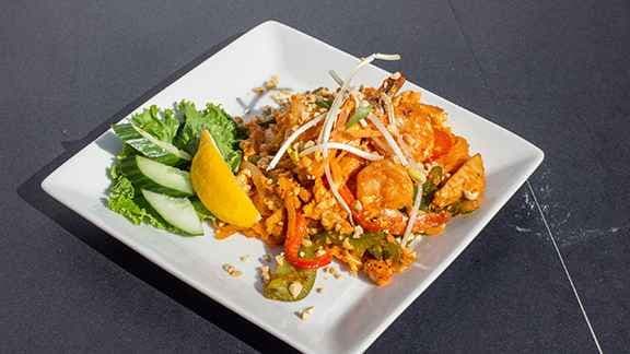 GF Chicken & Shrimp Pad Thai
