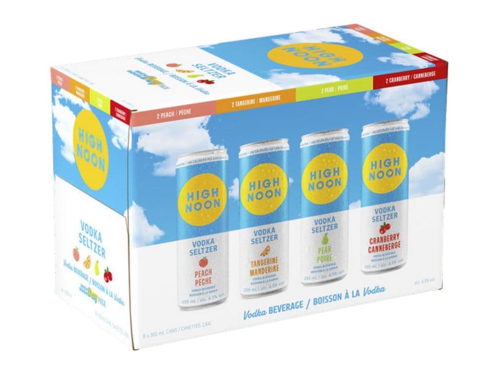 High Noon Vodka Day 8x355ml
