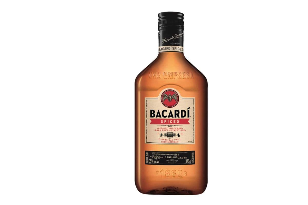 Bacardi Gold Spiced Rum 375ml (1 x 375ml)