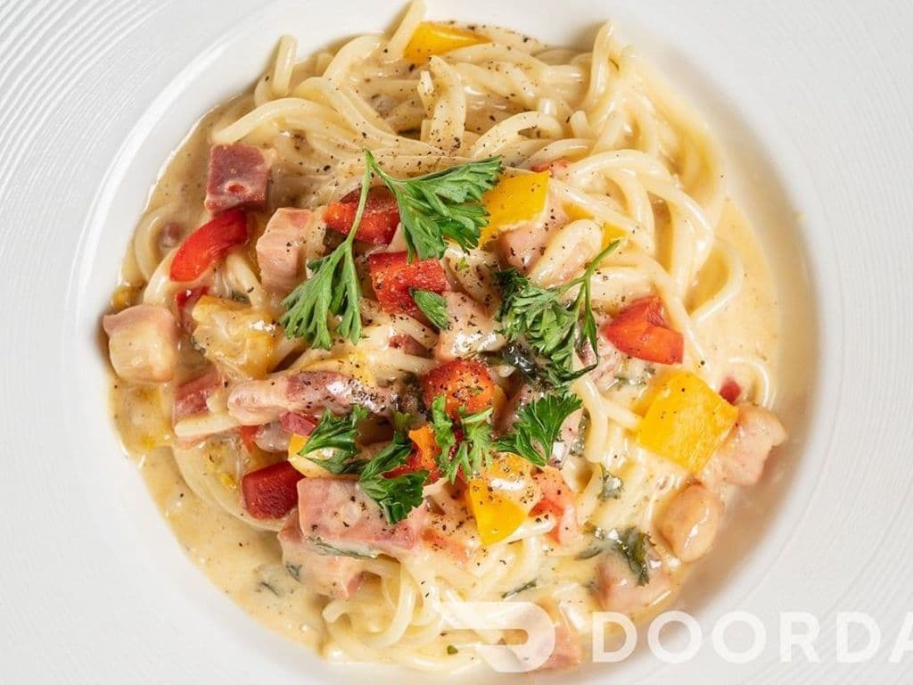 Spaghetti Carbonara.