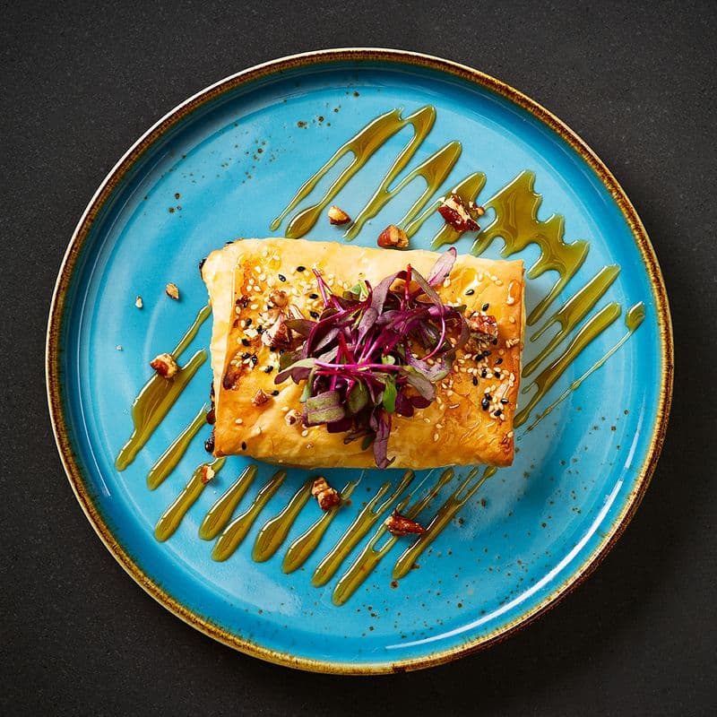 Feta en pâte phyllo croustillante