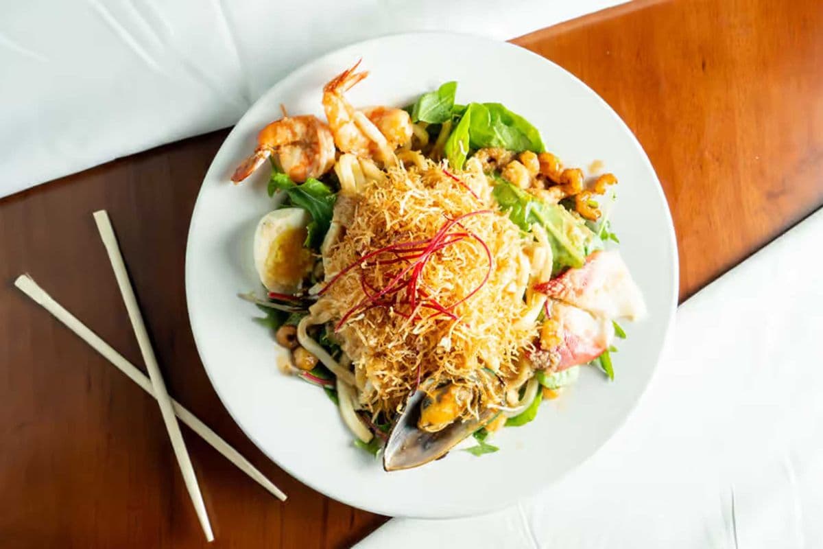 Seafood Noodle Salad
