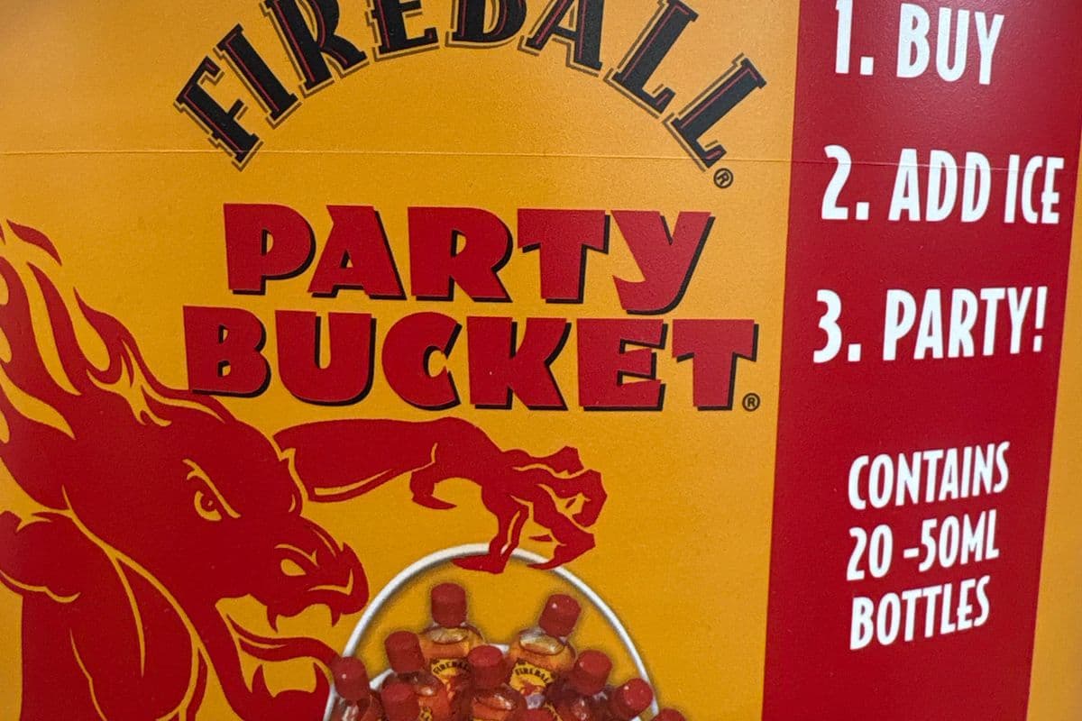 Fireball party bucket (20 x 50ml)