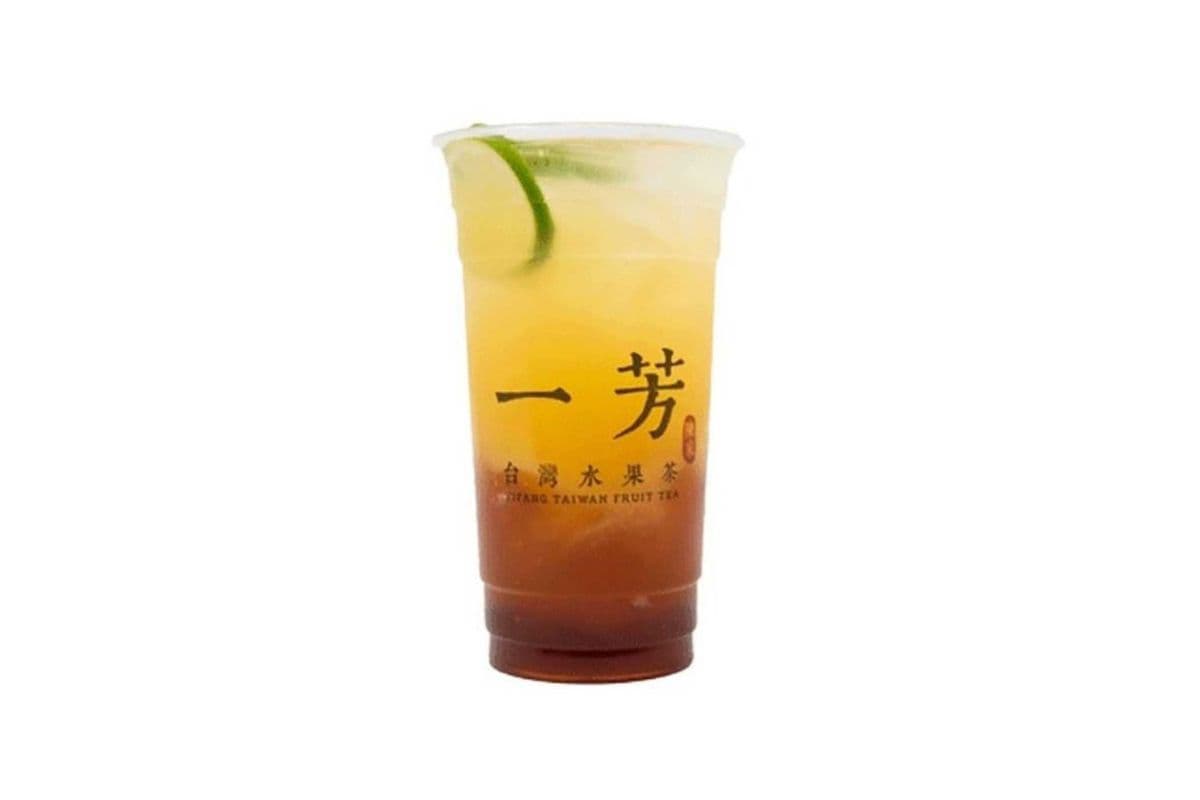 Green Tea Jelly Lemonade 綠茶凍檸檬露