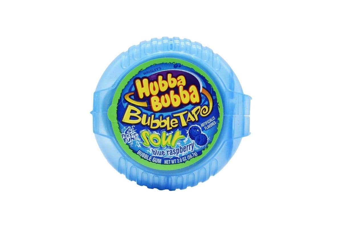 Hubba Bubba Bubble Tape Sour Blue Raspberry 56.7g