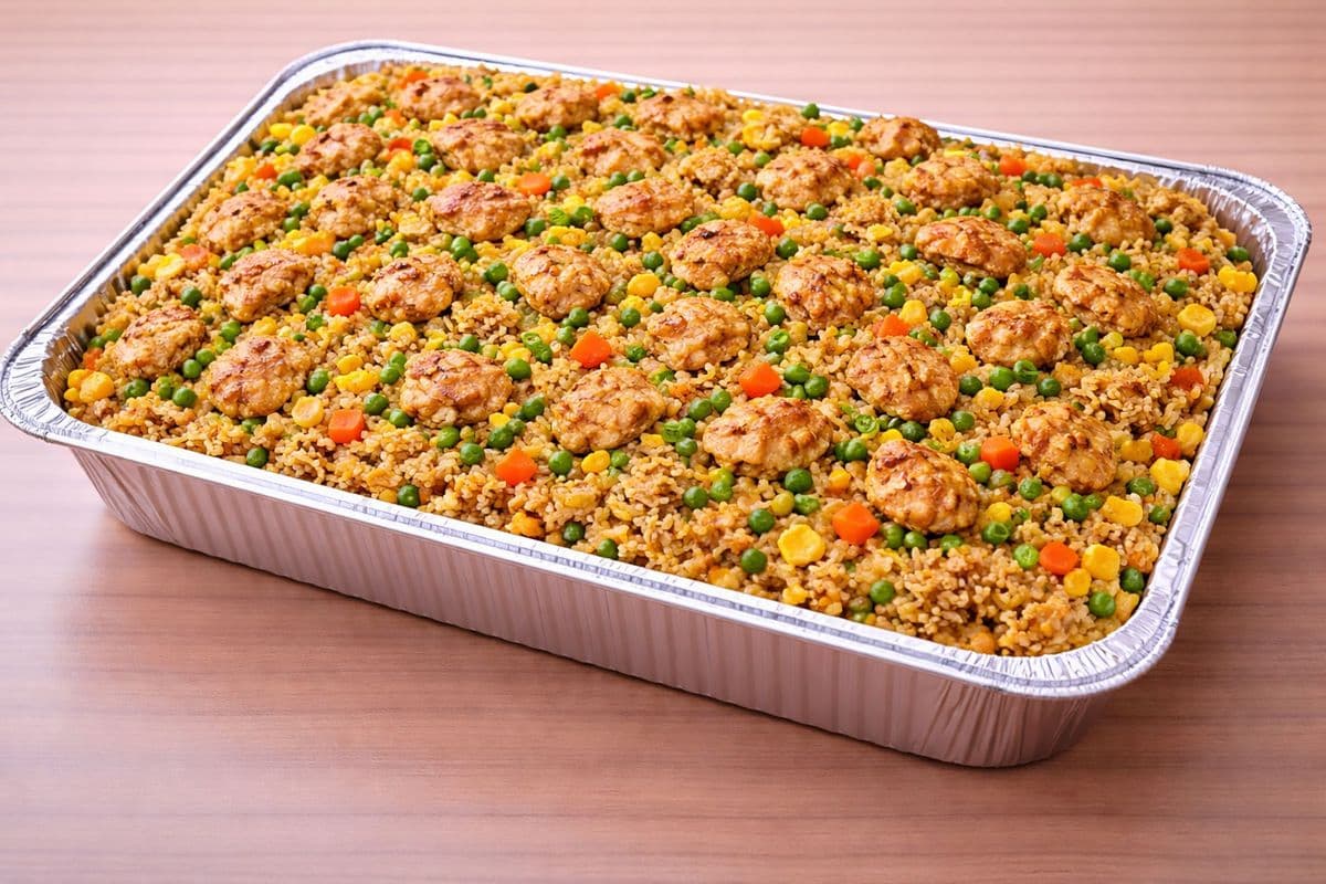 Chicken Fried Rice Party Tray