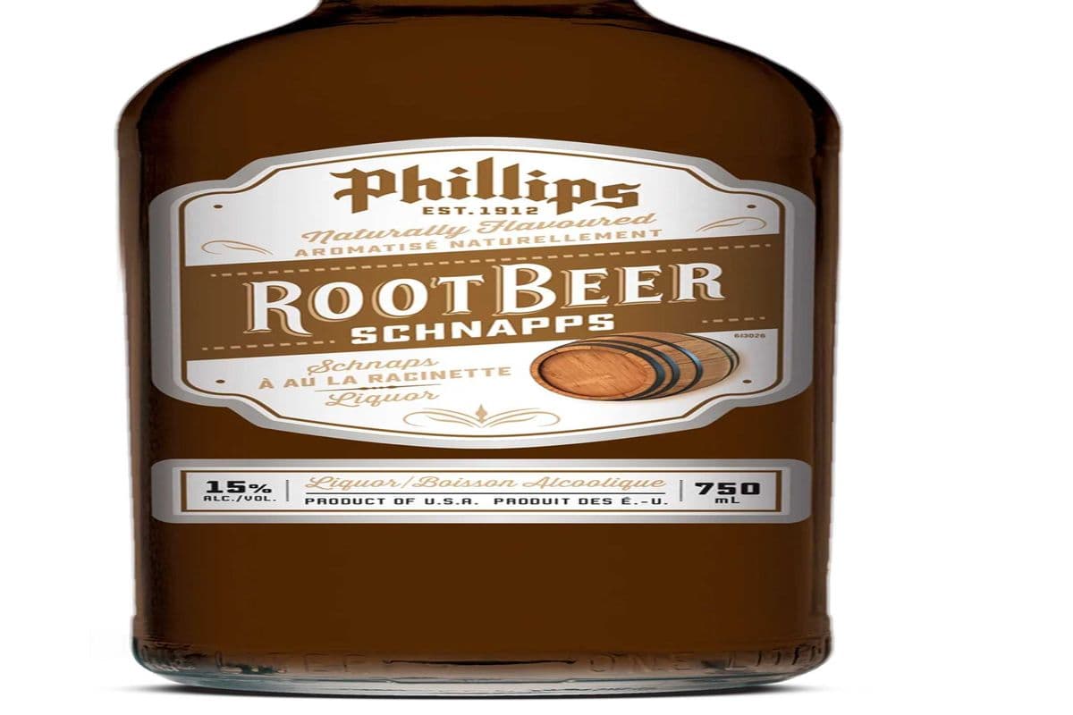 PHILLIPS ROOT BEER SCHNAPPS 750ML (1 x 750ML)