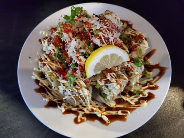 Crispy Volcano Roll (8pcs)