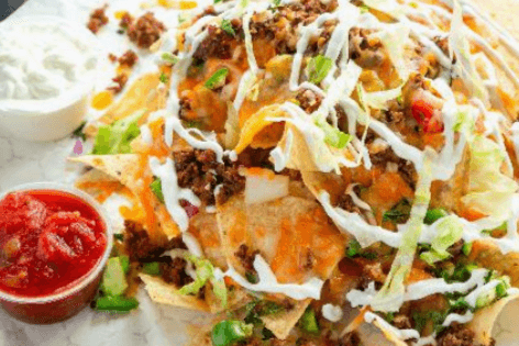 Ground Beef Nachos