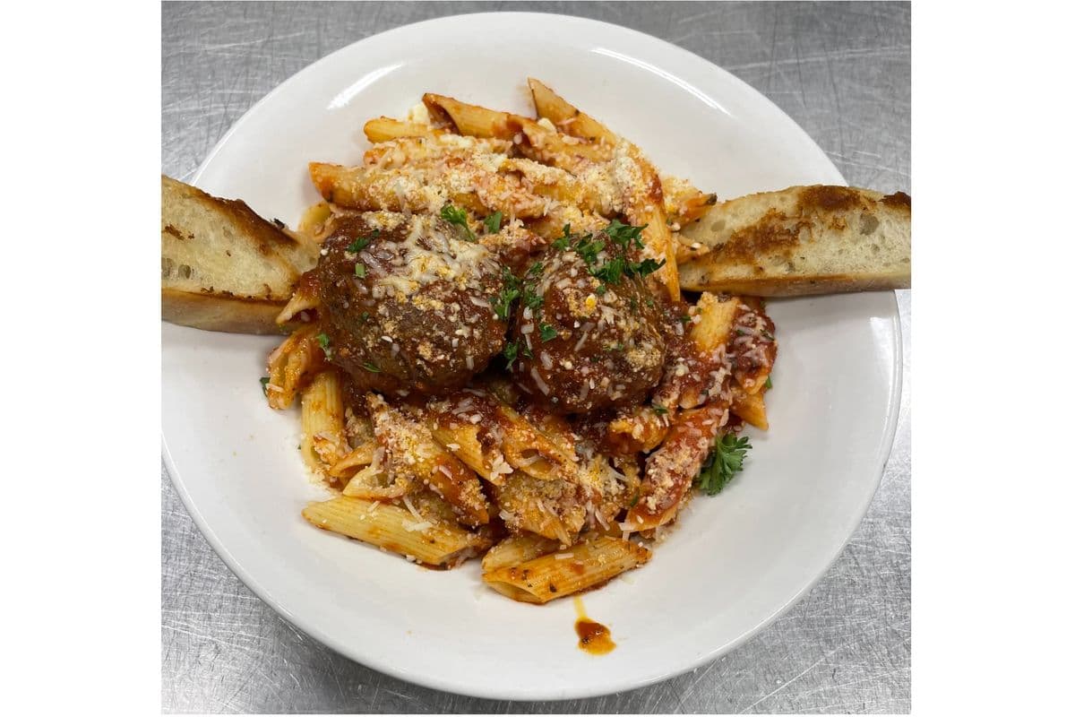 Penne and Meatballs