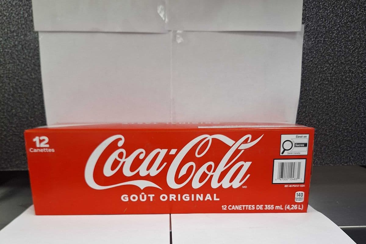 Coca Cola (355 ml) 12 Pack - $ 9.29