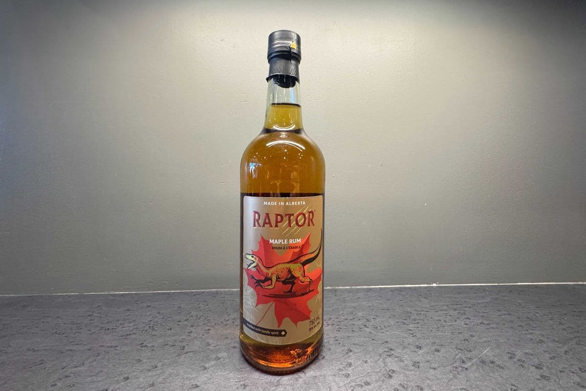 RAPTOR MAPLE RUM 750ML BTL (1 x 750 ml)
