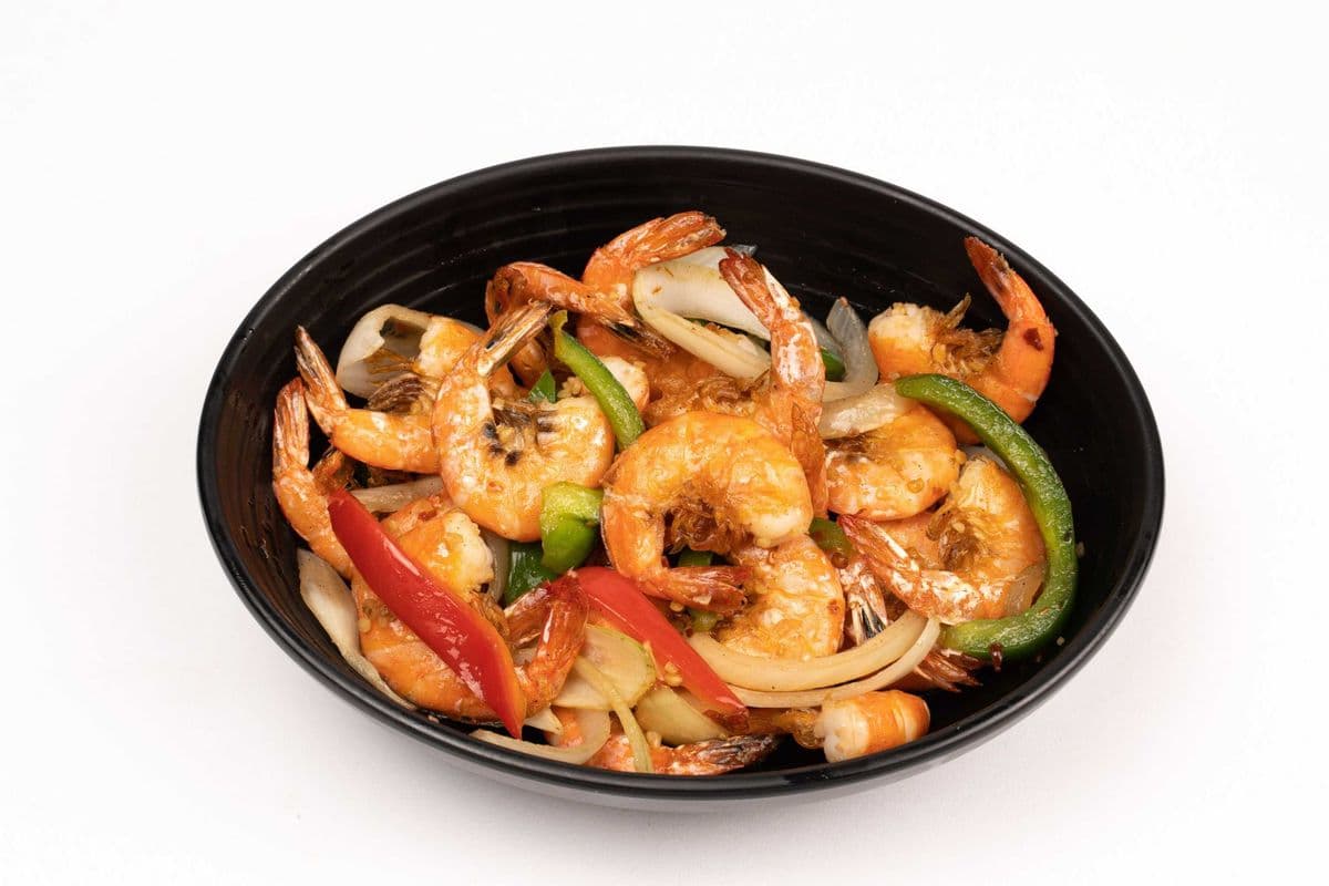 Crevettes Szechuan