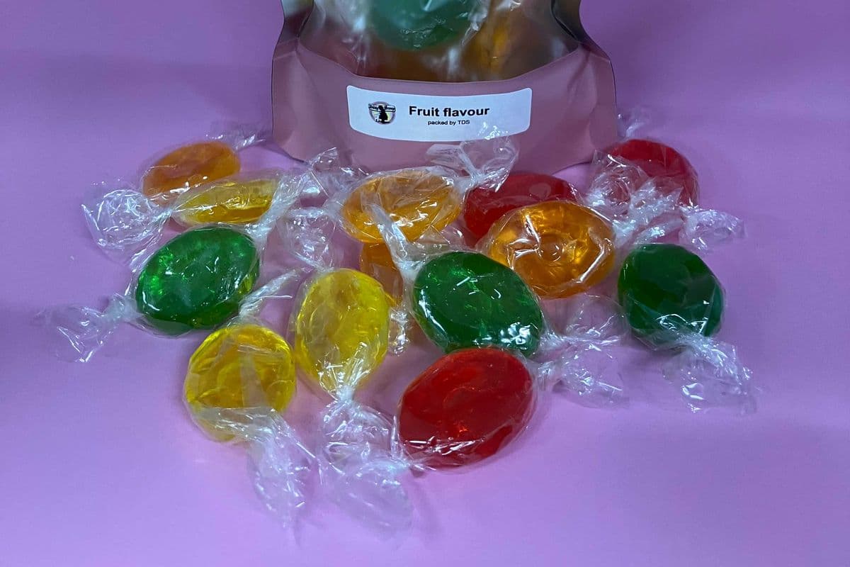 Assorted Fruit Flavour Hard Candies