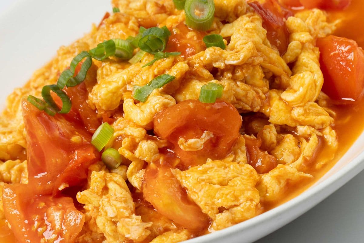 609 Scrambled Eggs w/ Tomatoes 番茄炒蛋