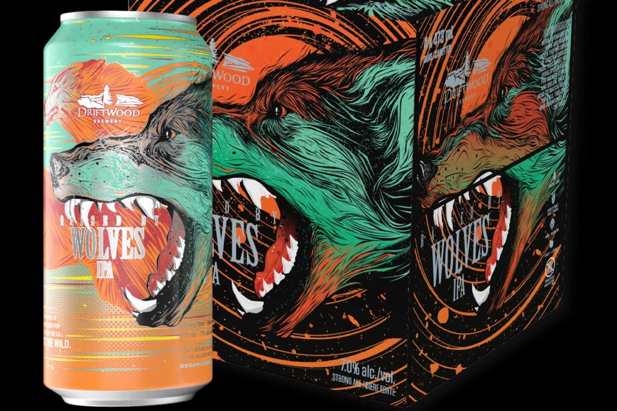 Driftwood Raised By Wolves Ipa (4 x 473Ml Cans)