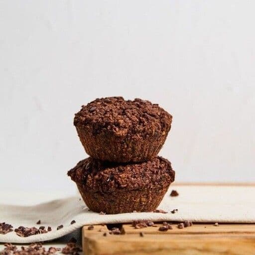 Double Chocolate Zucchini Muffin