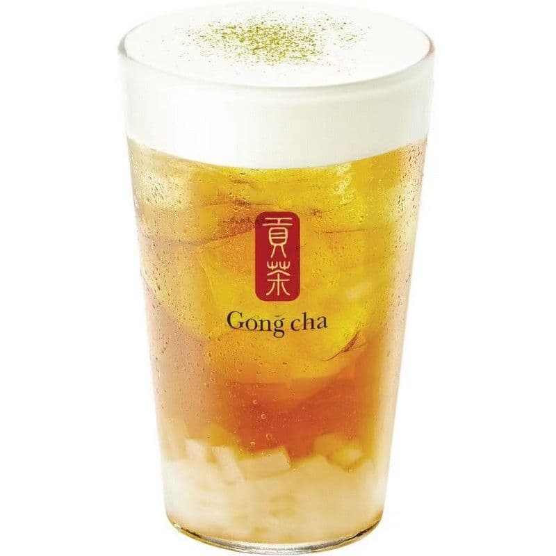 Oolong Tea/w Coconut Jelly & Milk Foam