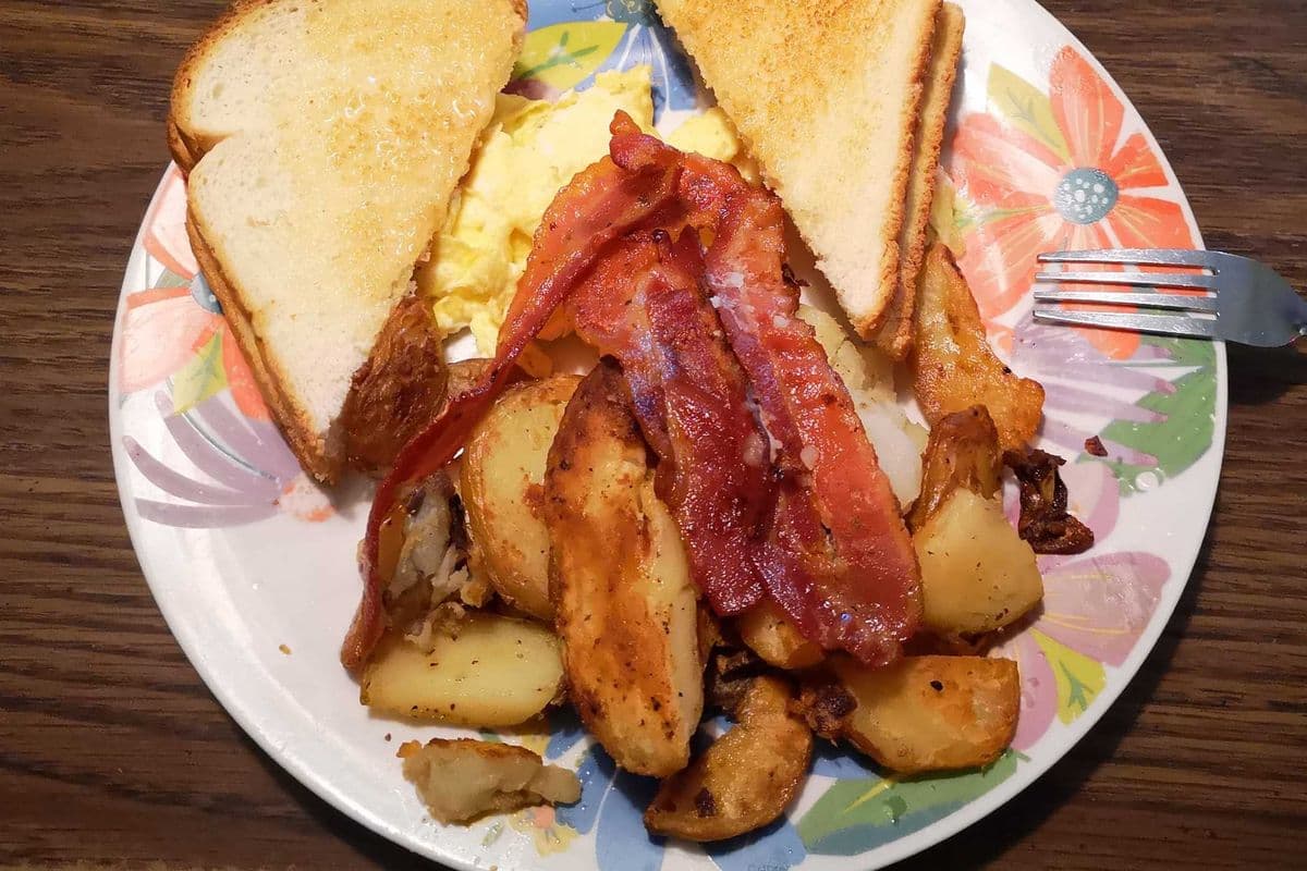 Bacon breakfast special