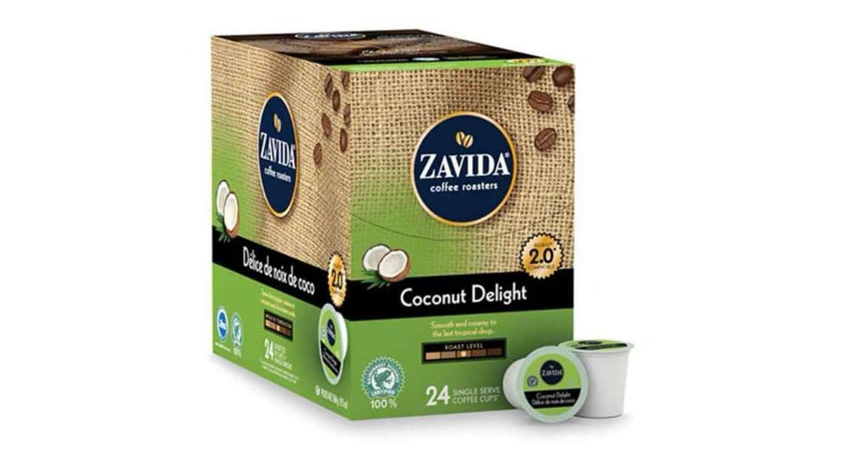 Zavida Coconut Delight Single Serve Coffee