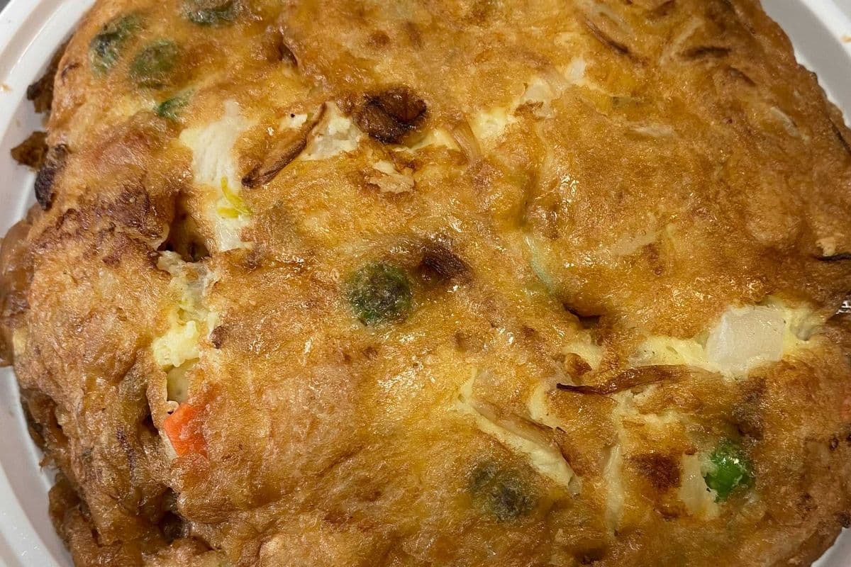 Chicken or Beef Egg Foo Young