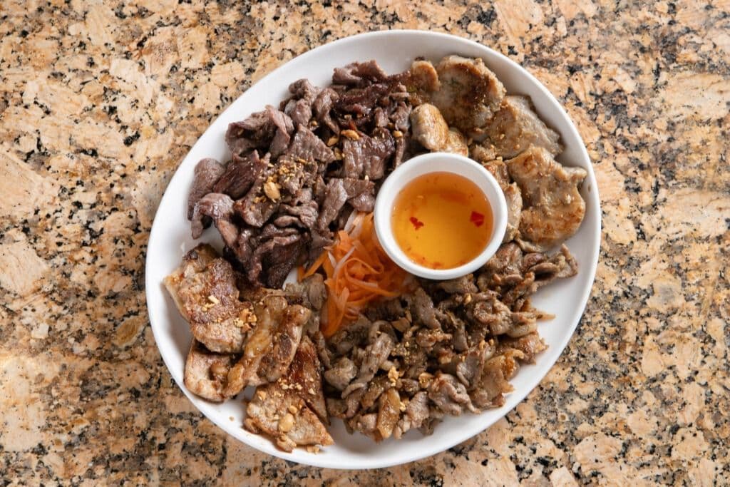 #323 BBQ Meat Platter